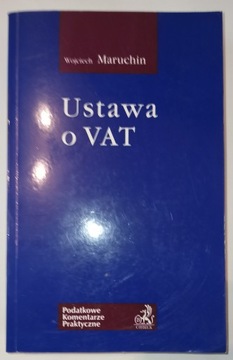 USTAWA O VAT W. Maruchin