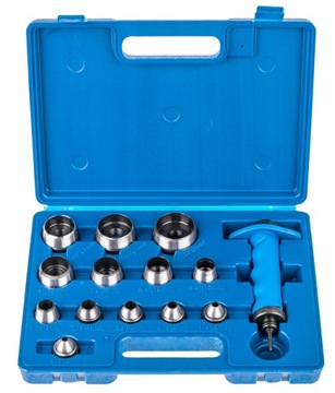 НАБОР ФРЕЗ РЕЗЕЗЫ ДЛЯ ПРОКЛАДОК РЕЗИНОВЫЙ ЧЕХОЛ 5-35 ММ 14 EL