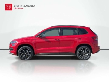 Skoda Karoq Crossover Facelifting 1.5 TSI ACT 150KM 2022 Skoda Karoq Sportline, Canton, Tryby Jazdy, Ambiente, ACC, APP 1.5 Benzyna, zdjęcie 1