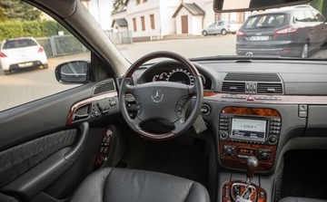 Mercedes Klasa S W220 Sedan 5.5 V12 (600) L 500KM 2003 Mercedes-Benz Klasa S S600L V12 500KM Navi Xeon Skora Masaze Full FULL Gw, zdjęcie 30
