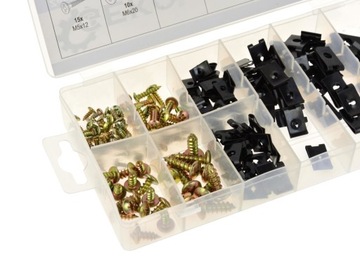 КОЛПАЧОК, ВИНТ, КРЫШКА ДВИГАТЕЛЯ, КОЛЕСНЫЕ АРКИ, 170 шт.