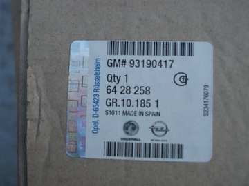 OPEL ZAFIRA B ZRCÁTKO VNITŘNÍ 93190417 OE