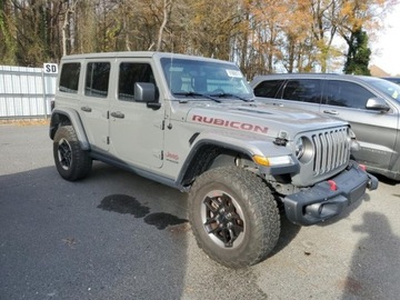 Jeep Wrangler IV 2020 Jeep Wrangler 2020r., Rubicon, 3.6L, od ubezpieczalni 3.6 Benzyna 289KM, zdjęcie 4