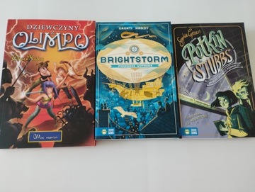 Pakiet 3 książek dla dzieci 9+ Brightstorm Dziewczyny z Olimpu Potkin Stubs