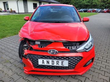 Hyundai i20 II Hatchback 5d Facelifting KAPPA 1.2 MPI 84KM 2018 Hyundai I20 klima 5drzwi 46 tys km Iwł, zdjęcie 4