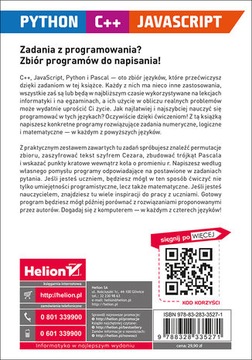 Питон, С++, JavaScript. Задачи программирования