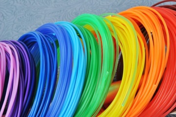 Филаменты PLA-наполнители для набора 3D Pena 30 x 5 м = 150 м, цвет 1,75 мм
