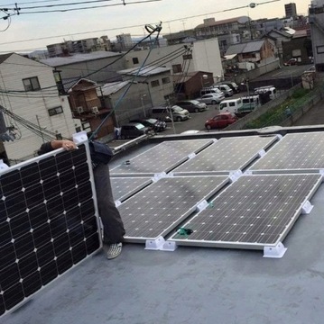 СОЛНЕЧНЫЙ КОМПЛЕКТ 3400ВТ ДЛЯ ОТОПЛЕНИЯ КОТЛА, АВТОНОМНАЯ СЕТЕВАЯ ФЭ БУФЕР, 8 МОНО ПАНЕЛЕЙ