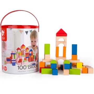 ДЕРЕВЯННЫЕ БЛОКИ ПАЗЛ МОНТЕССОРИ КОРОБКА XXL 100 шт. ПОВЕДИТЕЛЬНЫЕ ЖИВОТНЫЕ