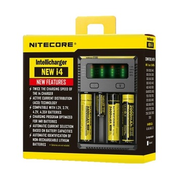 Nitecore i4 EU ładowarka Li-Ion Ni-Cd Ni-Mh 18650
