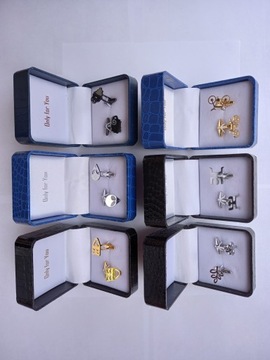 Запонки для рубашки EXC Złoty Rower