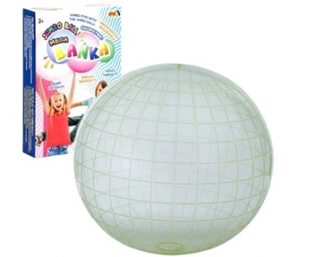 Megabańka Jumbo Ball 80 cm limonkowa