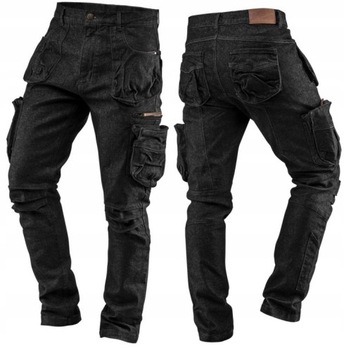 NEO Spodnie robocze 5 kieszeni DENIM 81-233-XXXL