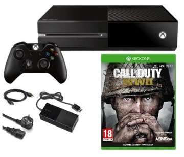 Konsola Xbox One 500 GB + Pad + Call Of Duty WWII