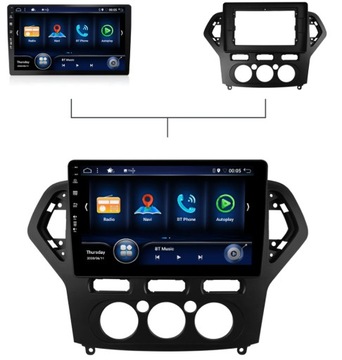 РАДИО АНДРОИД FORD MONDEO MK4 2007-2010 4/64 + камера