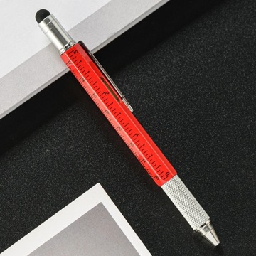 SIX IN ONE Multifunction Functions Screwdriver Luxury Metal Ballpoint