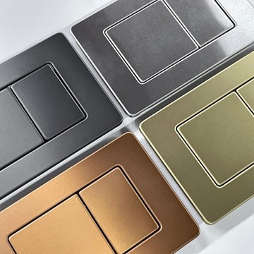 AQUAUNO PRZYCISK SPŁUKUJĄCY DO WC GEBERIT SIGMA INOX STAL NIERDZEWNA