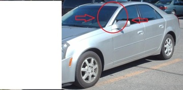 LIŠTA OKNO LEVÝ PŘEDNÍ CADILLAC CTS I 02-07