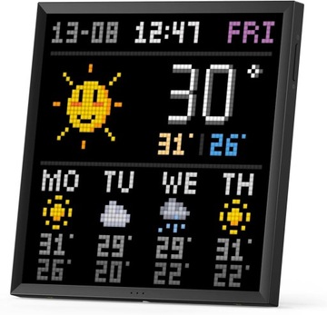RAMKA CYFROWA DIVOOM PIXOO64 WIFI PIXEL ART Z PANELEM LED 64X64 Z APLIKACJĄ