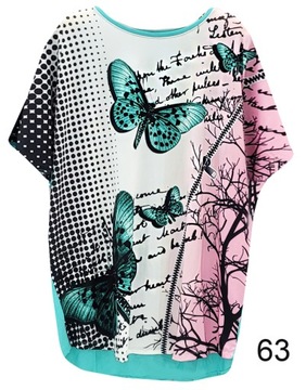 Блузка-туника CHIC 2xl - 4xl выкройка 73