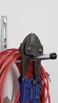 ПРЯМОЙ СТАЛЬНОЙ КРЮК ДЛЯ ГАРАЖНОЙ РУЧКИ 350X170 DOMAX