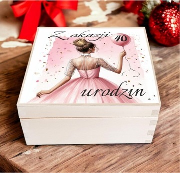 Подарок на 40 -летний день рождения 50 -летний день рождения для женщины 20 30 60 18 подарочная корзина