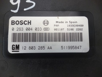 MODUL PDC 12803285 AA SAAB 93 9-3