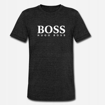 Koszulka hugo boss logo Unisex Tri-Blend T-Shirt