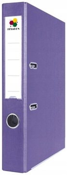 SEGREGATOR OFFICE A4 75 MM Z OKUCIEM FIOLETOWY
