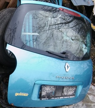 Renault Modus, лонжерон боковины, накладка на стойку, цвет tani42, левый