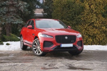 Jaguar F-Pace SUV Facelifting 2.0 P 249KM 2022 Jaguar F-Pace Bezwypadek, SalonPL, AWD, mHEV, R-Dynamic, Asyst. park, Kame, zdjęcie 2