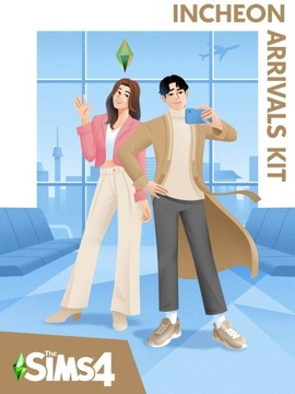 The Sims 4 Incheon Arrivals Kit DLC Origin Kod Klucz