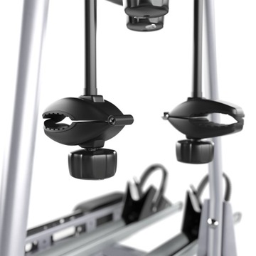 ВЕЛОСИПЕДНОЕ крепление С КРЮЧКОВОЙ ПЛАТФОРМОЙ ДЛЯ 4 ВЕЛОСИПЕДОВ AMOS, НАКЛОН, 13 PIN + ЗАМОК