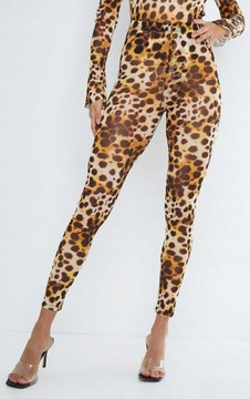 LEGGINSY 3UP XXH__XXS PRETTYLITTLETHING SIATECZKOWE