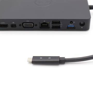 Док-станция Dell WD15 K17A, блок питания USB C, 130 Вт