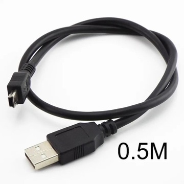 USB do ładowania Mini ładowarka kabla danych linia 0.3/0.5/3M T złącza port