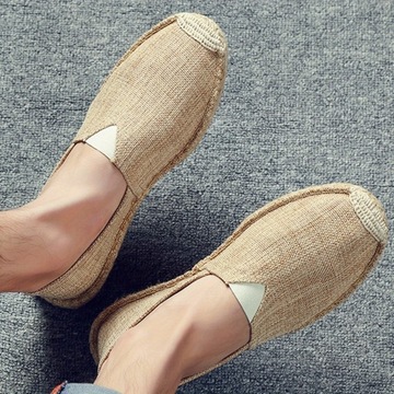 Męskie buty espadryle, codzienne buty wsuwane, wygodne buty do chodzenia