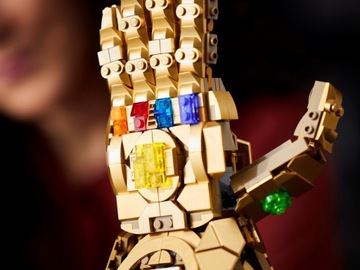 LEGO 76191 ПЕРЧАТКИ БЕСКОНЕЧНОСТИ SUPER HEROES