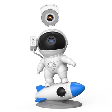 Children's Night Light Space Projector Astronaut Galaxy Projector Lamp12in1