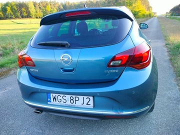 Opel Astra J Hatchback 5d 1.6 Turbo ECOTEC 180KM 2012 OPEL ASTRA J*1.6 TURBO*MOC-180PS*LED* BI-XENON*SKÓRA*NAGŁOŚNIENIE INFINITY*, zdjęcie 12