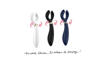 SATISFYER Endless Fun Multi Vibrator — вибратор для пар, синий