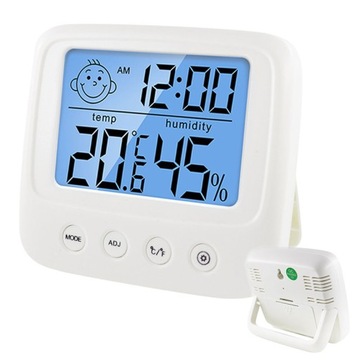 TERMOMETR POKOJOWY Z HIGROMETREM WILGOTNOŚCIOMIERZ