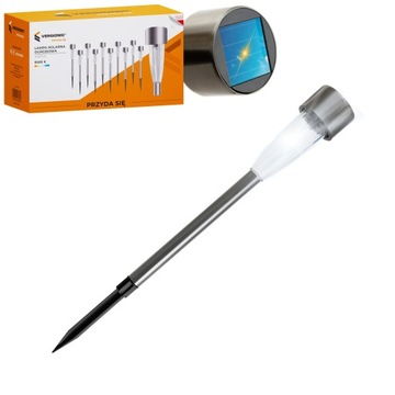 Lampy SOLARNE OGRODOWE lampa solarna wbijana ogrodowa LED do ogrodu
