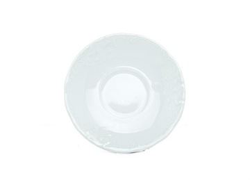 Spodek 14 cm FRYDERYKA Biały talerzyk deserowy