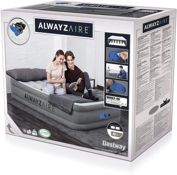 Materac Bestway 203 x 45, 152 x 45 cm, 152 cm odcienie szarości 67624