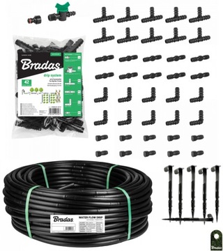 ЛИНИЯ КАПЕЛЬНОГО ОРОШЕНИЯ 100М + 92 ЭЛЕМЕНТА BRADAS