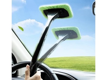 ЩЕТКА ДЛЯ МОЙКИ СТЕКЛОВ АВТОМОБИЛЯ ИЗ МИКРОФИБРЫ