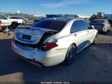 Mercedes Klasa S W222 2019 Mercedes-Benz Klasa S 2019r., 560, od ubezpieczalni 4.0 Benzyna 463KM, zdjęcie 6
