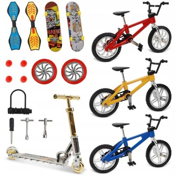 ROWER DESKOROLKA MINI NA PALCE DLA DZIECI 18SZT