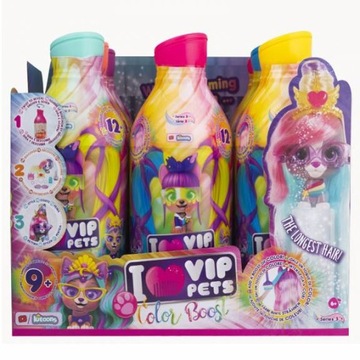 Фигурка IMC Toys I Love Vip Pets с укладкой волос Color Boost 712003